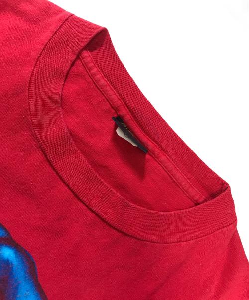 キャラクターTシャツ（キャラクターTシャツ）キャラクターTシャツ (キャラクターTシャツ) 00s SPIDERMAN(スパイダーマン) キャラクターTシャツ レッド サイズ:XLの古着・服飾アイテム
