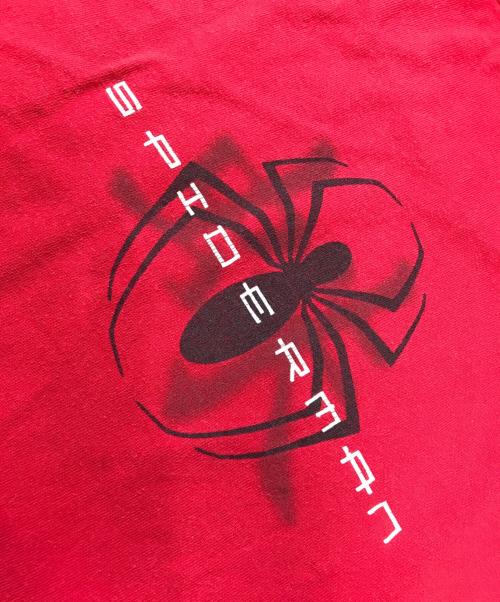 キャラクターTシャツ（キャラクターTシャツ）キャラクターTシャツ (キャラクターTシャツ) 00s SPIDERMAN(スパイダーマン) キャラクターTシャツ レッド サイズ:XLの古着・服飾アイテム