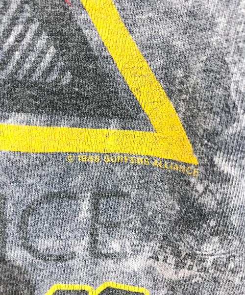 Hanes（ヘインズ）Hanes (ヘインズ) プリントTシャツ ブラック サイズ:Mの古着・服飾アイテム