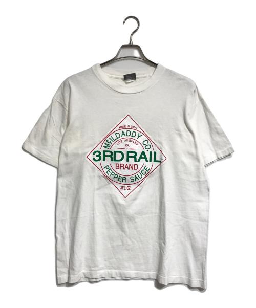 3rd Rail（サードレール）3rd Rail (サードレール) プリントTシャツ ホワイト サイズ:Lの古着・服飾アイテム