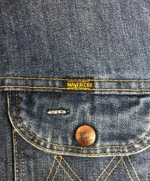 MAVERICK（マーベリック）MAVERICK (マーベリック) ジップアップデニムジャケット インディゴ サイズ:38の古着・服飾アイテム