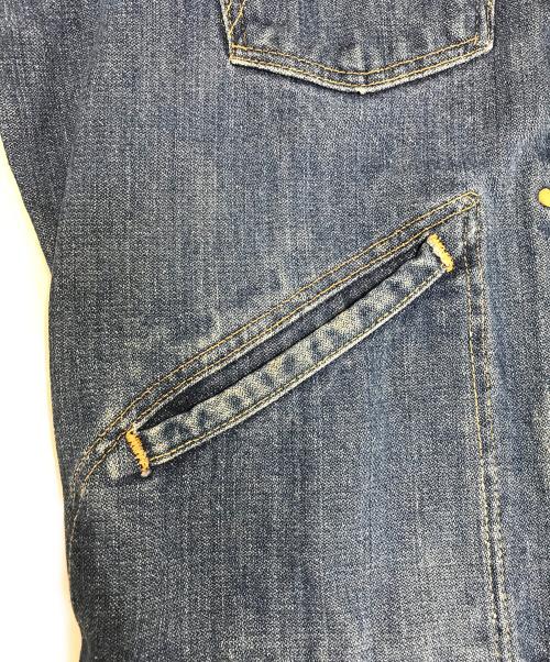 MAVERICK（マーベリック）MAVERICK (マーベリック) ジップアップデニムジャケット インディゴ サイズ:38の古着・服飾アイテム