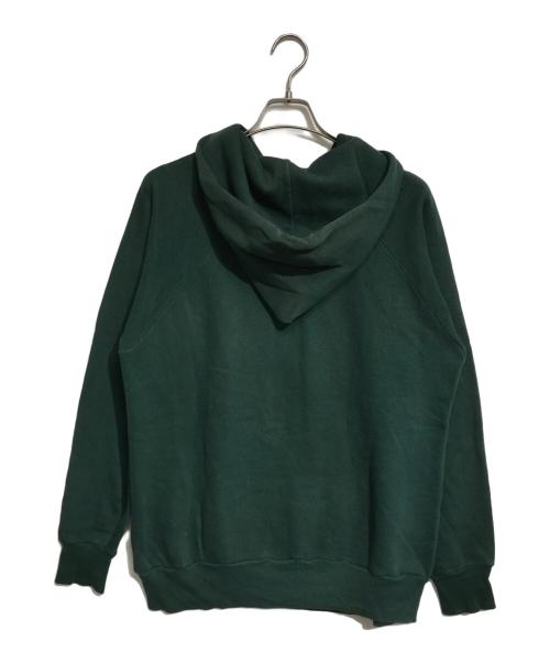 VINTAGE（ヴィンテージ）VINTAGE (ヴィンテージ) ラグランスリーブフーディ グリーン サイズ:XLの古着・服飾アイテム