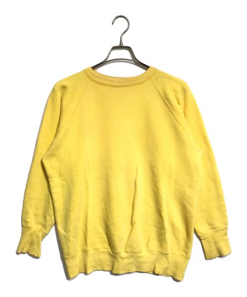 PENNEYS（ペニーズ）PENNEYS (ペニーズ) ラグランスリーブスウェット イエロー サイズ:MEDIUMの古着・服飾アイテム