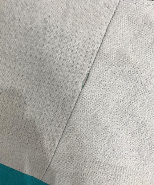 VINTAGE（ヴィンテージ）VINTAGE (ヴィンテージ) ヴィンテージハーフジップスウェット グレー×ブルー サイズ:表記なしの古着・服飾アイテム