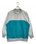 VINTAGE（ヴィンテージ）の古着「ヴィンテージハーフジップスウェット」｜グレー×ブルー