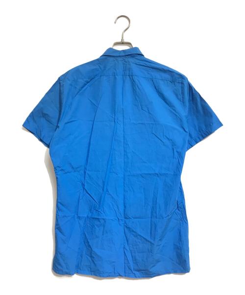 RAF SIMONS（ラフシモンズ）RAF SIMONS (ラフシモンズ) メタルプレートシャツ ブルー サイズ:40の古着・服飾アイテム