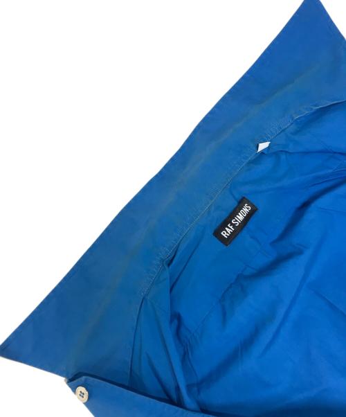 RAF SIMONS（ラフシモンズ）RAF SIMONS (ラフシモンズ) メタルプレートシャツ ブルー サイズ:40の古着・服飾アイテム