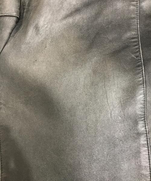 VINTAGE（ヴィンテージ）VINTAGE (ヴィンテージ) コルビジェレザージャケット ブラック サイズ:58の古着・服飾アイテム