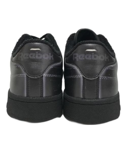 REEBOK（リーボック）REEBOK (リーボック) Maison Margiela (メゾンマルジェラ) Club C ブラック サイズ:USA9/UK8/EUR42/CM27/mm270の古着・服飾アイテム