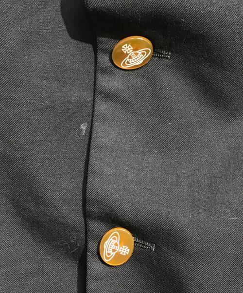 Vivienne Westwood man（ヴィヴィアン ウェストウッド マン）Vivienne Westwood man (ヴィヴィアン ウェストウッド マン) ウールギャバセットアップ ブラック サイズ:50の古着・服飾アイテム