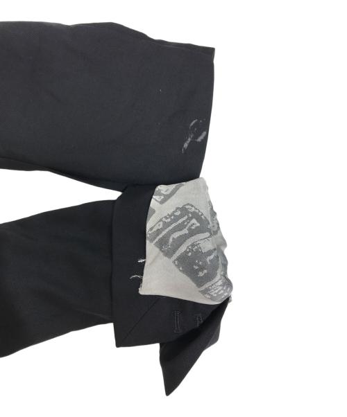 Vivienne Westwood man（ヴィヴィアン ウェストウッド マン）Vivienne Westwood man (ヴィヴィアン ウェストウッド マン) ウールギャバセットアップ ブラック サイズ:50の古着・服飾アイテム