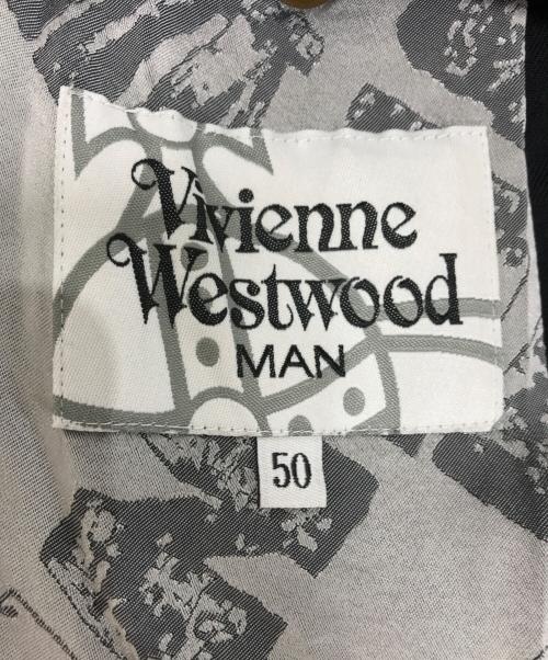 Vivienne Westwood man（ヴィヴィアン ウェストウッド マン）Vivienne Westwood man (ヴィヴィアン ウェストウッド マン) ウールギャバセットアップ ブラック サイズ:50の古着・服飾アイテム