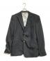 Vivienne Westwood man (ヴィヴィアン ウェストウッド マン) ウールギャバセットアップ ブラック サイズ:50：27000円