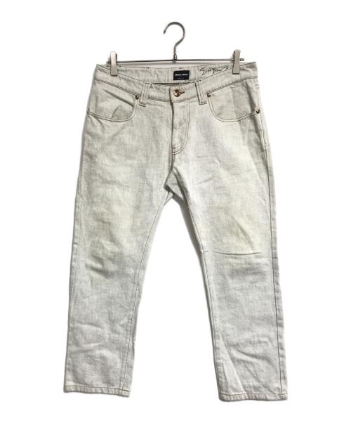 GIORGIO ARMANI（ジョルジオアルマーニ）GIORGIO ARMANI (ジョルジオアルマーニ) デニムパンツ グレー サイズ:31の古着・服飾アイテム