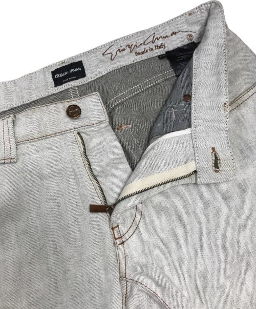GIORGIO ARMANI（ジョルジオアルマーニ）GIORGIO ARMANI (ジョルジオアルマーニ) デニムパンツ グレー サイズ:31の古着・服飾アイテム