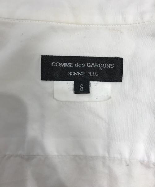 COMME des GARCONS HOMME PLUS（コムデギャルソンオムプリュス）COMME des GARCONS HOMME PLUS (コムデギャルソンオムプリュス) コラボプリント長袖シャツ ホワイト サイズ:Sの古着・服飾アイテム
