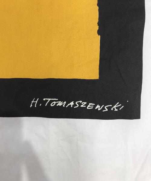 COMME des GARCONS HOMME PLUS（コムデギャルソンオムプリュス）COMME des GARCONS HOMME PLUS (コムデギャルソンオムプリュス) コラボプリント長袖シャツ ホワイト サイズ:Sの古着・服飾アイテム