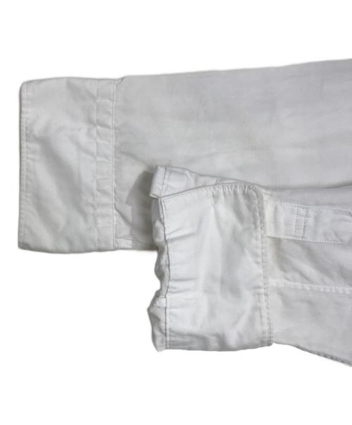COMME des GARCONS HOMME PLUS（コムデギャルソンオムプリュス）COMME des GARCONS HOMME PLUS (コムデギャルソンオムプリュス) コラボプリント長袖シャツ ホワイト サイズ:Sの古着・服飾アイテム