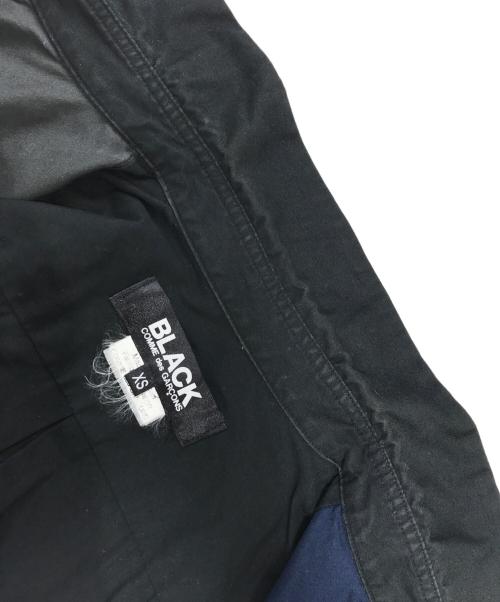 BLACK COMME des GARCONS（ブラックコムデギャルソン）BLACK COMME des GARCONS (ブラックコムデギャルソン) 3トーンシャツ サイズ:XSの古着・服飾アイテム