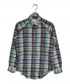 COMME des GARCONS SHIRTコムデギャルソンシャツ）の古着「BDチェックシャツ」｜スカイブルー