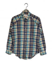 COMME des GARCONS SHIRT（コムデギャルソンシャツ）の古着「BDチェックシャツ」｜スカイブルー