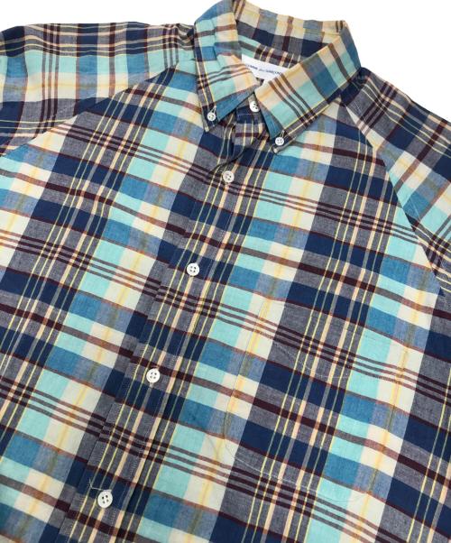 COMME des GARCONS SHIRT（コムデギャルソンシャツ）COMME des GARCONS SHIRT (コムデギャルソンシャツ) BDチェックシャツ スカイブルー サイズ:Mの古着・服飾アイテム