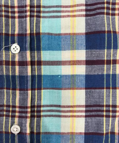 COMME des GARCONS SHIRT（コムデギャルソンシャツ）COMME des GARCONS SHIRT (コムデギャルソンシャツ) BDチェックシャツ スカイブルー サイズ:Mの古着・服飾アイテム