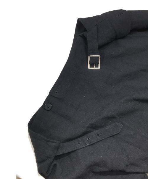 tricot COMME des GARCONS（トリココムデギャルソン）tricot COMME des GARCONS (トリココムデギャルソン) ラップ風ハーフパンツ ブラック サイズ:Sの古着・服飾アイテム