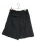 tricot COMME des GARCONS (トリココムデギャルソン) ラップ風ハーフパンツ ブラック サイズ:S：18000円
