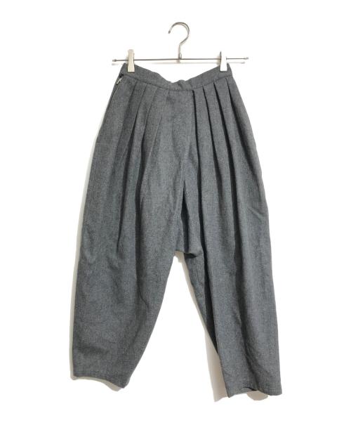 COMME des GARCONS（コムデギャルソン）COMME des GARCONS (コムデギャルソン) サルエルタックパンツ グレー サイズ:表記なしの古着・服飾アイテム