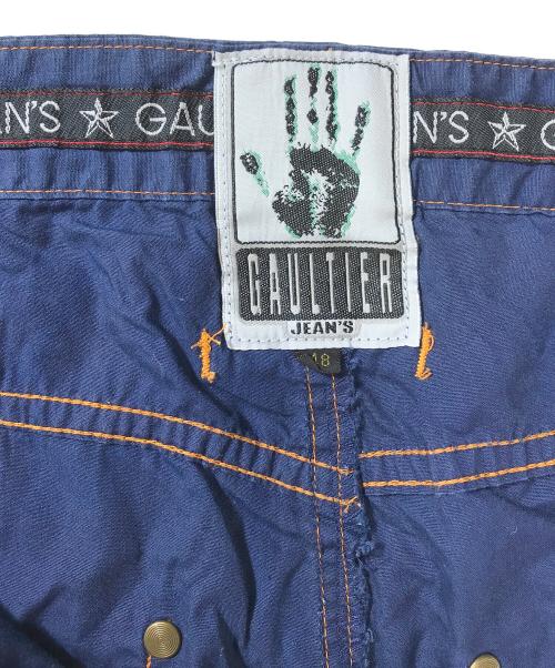 Jean Paul GAULTIER（ジャンポールゴルチェ）Jean Paul GAULTIER (ジャンポールゴルチェ) ハーフパンツ ネイビー サイズ:48の古着・服飾アイテム