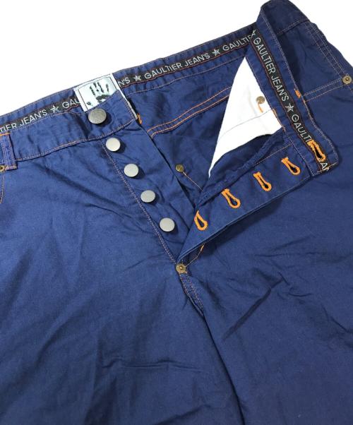Jean Paul GAULTIER（ジャンポールゴルチェ）Jean Paul GAULTIER (ジャンポールゴルチェ) ハーフパンツ ネイビー サイズ:48の古着・服飾アイテム