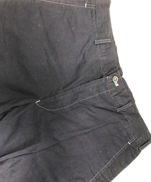 COMME des GARCONS HOMME（コムデギャルソン オム）COMME des GARCONS HOMME (コムデギャルソン オム) 製品染めステッチパンツ ネイビー サイズ:Lの古着・服飾アイテム