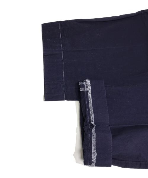 COMME des GARCONS HOMME（コムデギャルソン オム）COMME des GARCONS HOMME (コムデギャルソン オム) 製品染めステッチパンツ ネイビー サイズ:Lの古着・服飾アイテム