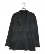 tricot COMME des GARCONSトリココムデギャルソン）の古着「切替ニットテーラード」｜グレー