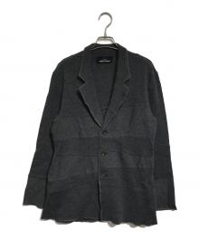 tricot COMME des GARCONS（トリココムデギャルソン）の古着「切替ニットテーラード」｜グレー