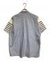 COMME des GARCONS SHIRT (コムデギャルソンシャツ) 袖切替開襟シャツ ブルー サイズ:S：18000円
