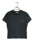 Acne studiosアクネ ストゥディオズ）の古着「スプレーロゴTシャツ」｜ブラック