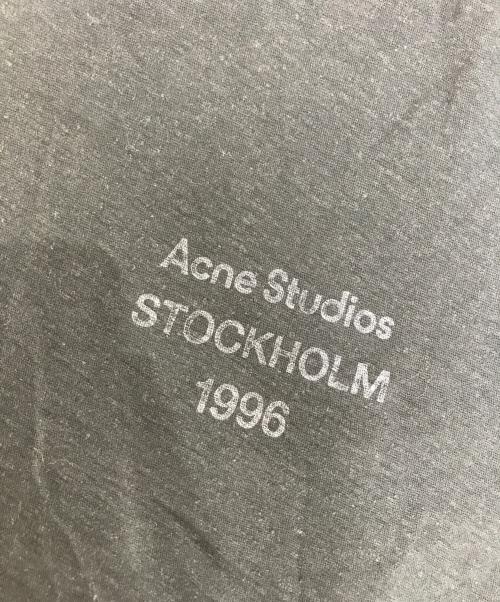 Acne studios（アクネ ストゥディオズ）Acne studios (アクネ ストゥディオズ) スプレーロゴTシャツ ブラック サイズ:Mの古着・服飾アイテム