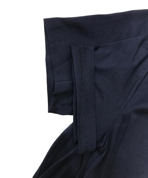 PRADA（プラダ）PRADA (プラダ) ロゴTシャツ ネイビー サイズ:40の古着・服飾アイテム