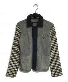 tricot COMME des GARCONS（トリココムデギャルソン）の古着「切替ジャケット」｜グレー