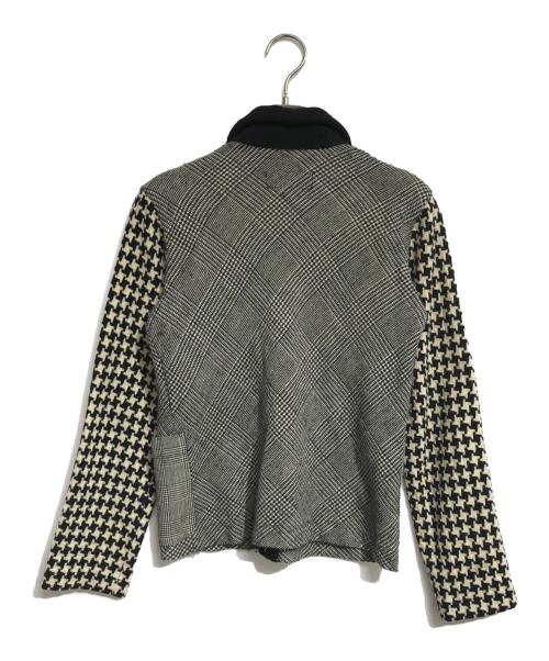tricot COMME des GARCONS（トリココムデギャルソン）tricot COMME des GARCONS (トリココムデギャルソン) 切替ジャケット グレー サイズ:表記なしの古着・服飾アイテム