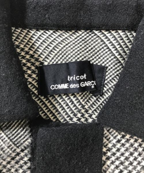 tricot COMME des GARCONS（トリココムデギャルソン）tricot COMME des GARCONS (トリココムデギャルソン) 切替ジャケット グレー サイズ:表記なしの古着・服飾アイテム