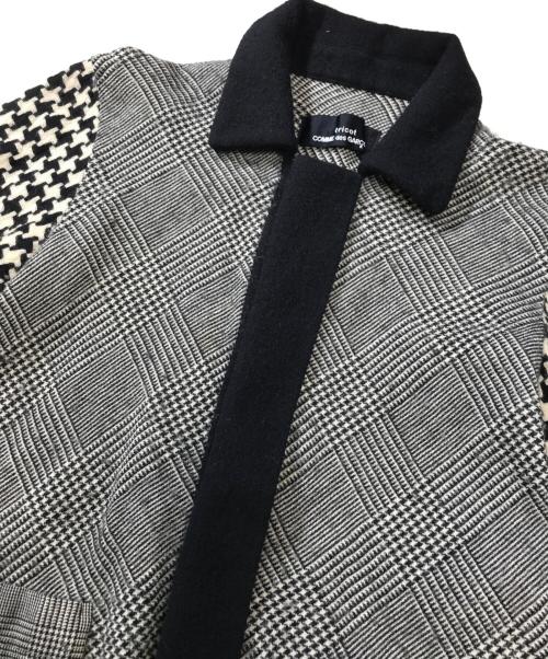tricot COMME des GARCONS（トリココムデギャルソン）tricot COMME des GARCONS (トリココムデギャルソン) 切替ジャケット グレー サイズ:表記なしの古着・服飾アイテム