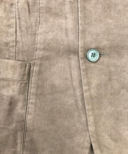 COMME des GARCONS SHIRT（コムデギャルソンシャツ）COMME des GARCONS SHIRT (コムデギャルソンシャツ) 切替開襟シャツ ブラウン×グレー サイズ:Sの古着・服飾アイテム