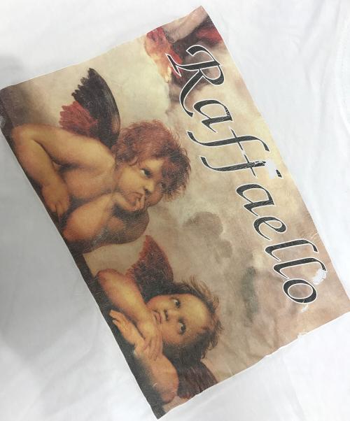 VINTAGE（ヴィンテージ）VINTAGE (ヴィンテージ) アートTシャツ ホワイト サイズ:XXLの古着・服飾アイテム