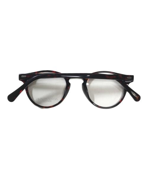 OLIVER PEOPLES（オリバーピープルズ）OLIVER PEOPLES (オリバーピープルズ) 眼鏡 ブラウン サイズ:47□23 150の古着・服飾アイテム
