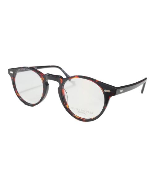 OLIVER PEOPLES（オリバーピープルズ）OLIVER PEOPLES (オリバーピープルズ) 眼鏡 ブラウン サイズ:47□23 150の古着・服飾アイテム