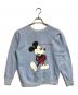 キャラクタースウェット（キャラクタースウェット）の古着「Disney(ディズニー) キャラクタースウェット」｜ブルー